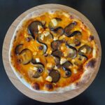 Pizza Aubergines Halloumi